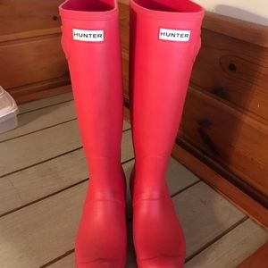 Hunter boots size 9
